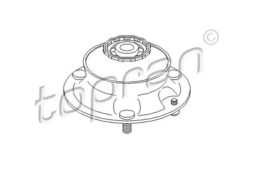 Shock absorber cushion front - absorber,