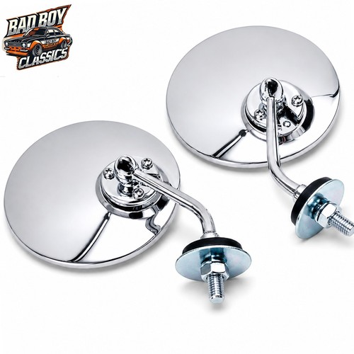 Pair polished stainless steel - pair,