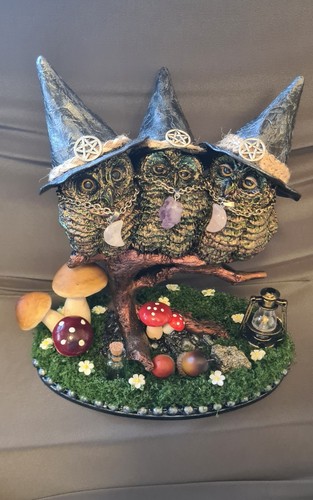 Trio witchy owls - of,