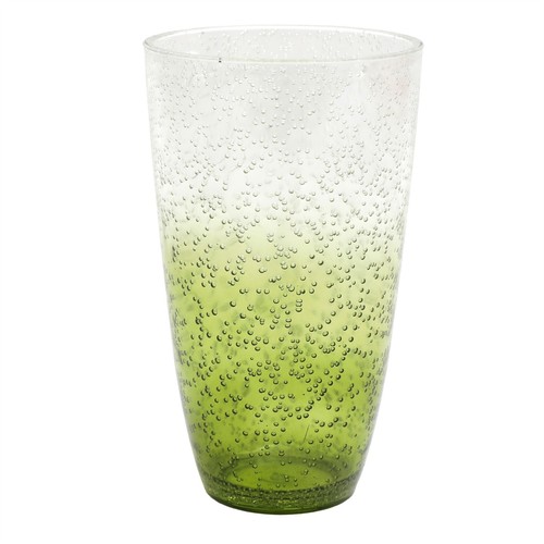 Large green bubbles plastic - large,