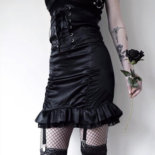Lady lace skirt - lace,