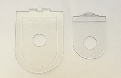 Plastic medal holder for - medal,