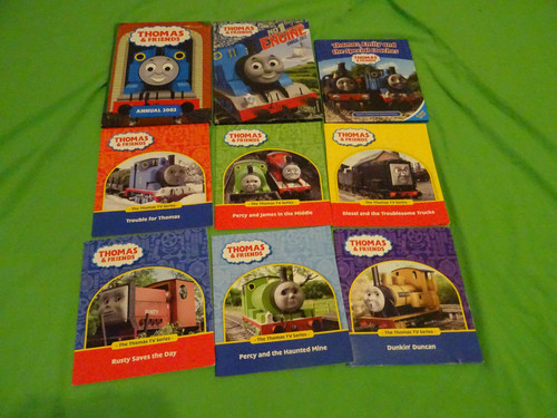Thomas the tank engine books - thomas, x