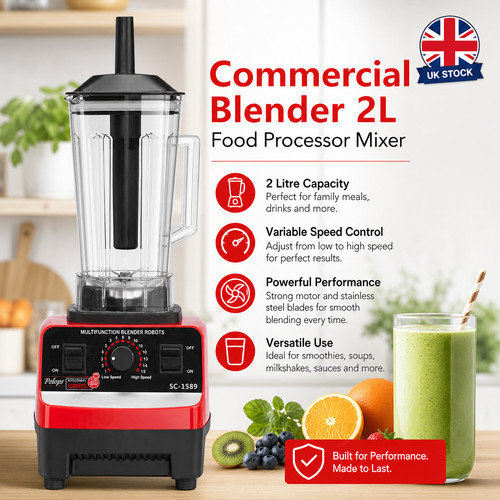 Commercial food blender - 2l,