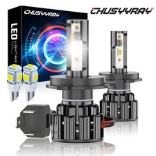 CHUSYYRAY 2x H4 LED Headlight