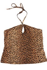 REFORMATION BROWN JERSEY TOP