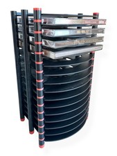 Vintage Retro CD Storage Tower