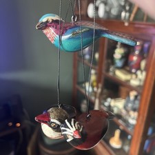 HAND CARVED & PAINTED WOODEN