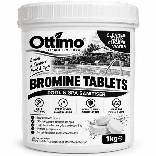Ottimo bromine tablets 1kg - 1kg, hot