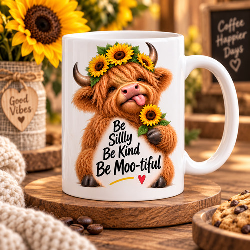 Uplifting mug silly be - mug,
