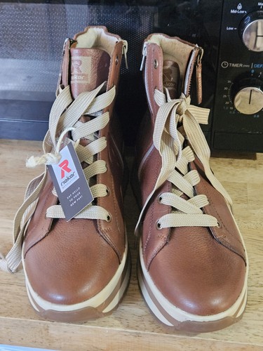 Rieker high top trainer boot - high,