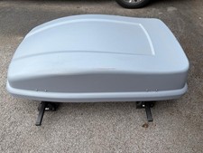 Halfords 320L Roof Box Grey including attachments 