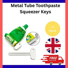 4PCs Metal Tube Toothpaste