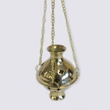 Hanging Brass Polished Incense