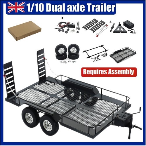 Trailer set for rc - trailer, 1/10