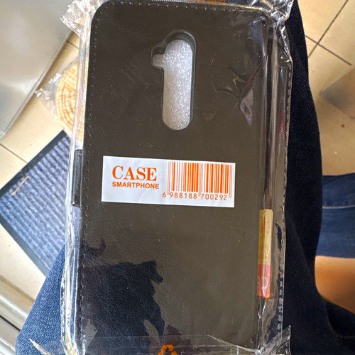 Black back case cover phone - black,