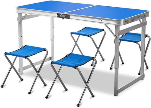 Portable folding camping table - folding,