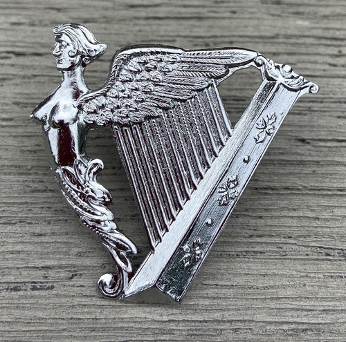 Irish celtic harp pin badge - irish/celtic,
