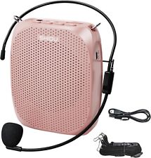 SALE | Portable Mini Voice Amplifier with Wired Microphone Headset and Waistband