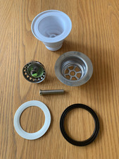 Sink Waste Basket  Plug and Strainer