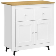 HOMCOM Freestanding Kitchen Sideboard w/ Drawers  , Refurbished