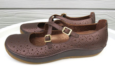 CLARKS ACTIVE AIR HORSE WAY EBONY METALLIC STAR LEATHER FLAT SHOES UK 5.5 D 38.5