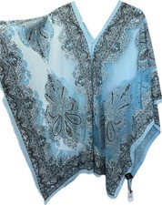 NEW Frank Usher Blue Pattern