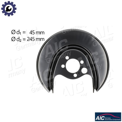 Splash guard brake disc - guard,