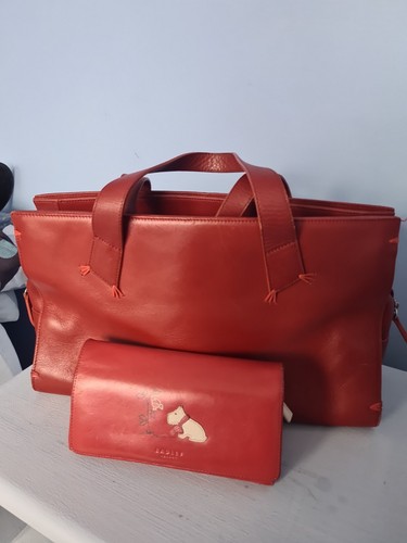 Radley leather handbag - radley,