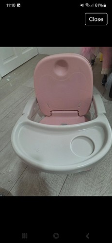 Portable highchair with tray - highchair,