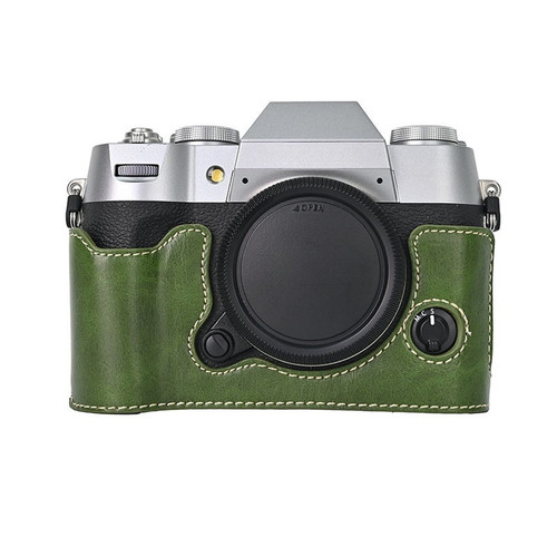 Oiled leather camera - camera, case