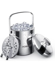 HOMEASY Ice Bucket, Double