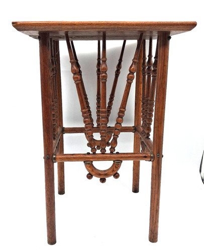 Antique victorian oak stick - victorian,