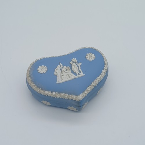 Wedgwood jasper ware heart - wedgwood, ware,