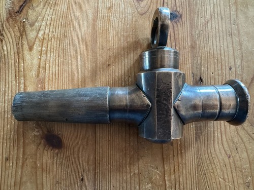 Antique bronze tap spigot - antique,