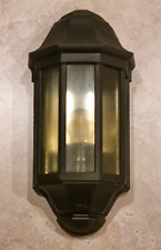 Noral Outdoor Wall Mounted Half Lanterns Black  *Rare*