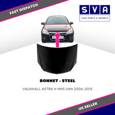 Bonnet - Steel - Vauxhall