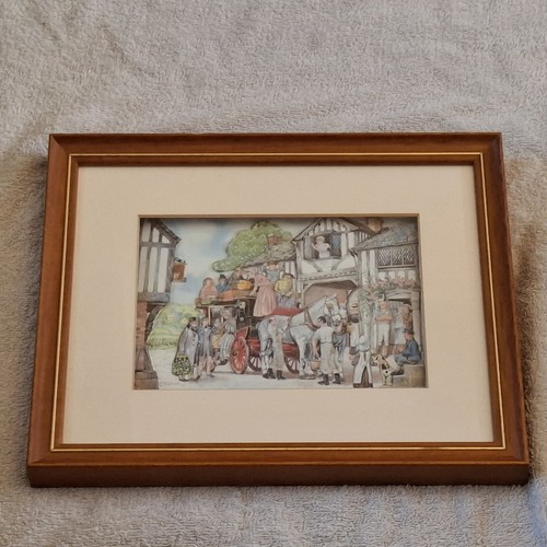 Decoupage anton pieck style - decoupage,