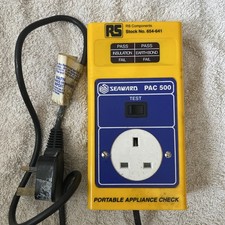 Seaward PAC500 Pass/Fail Appliance Tester RS Components 220-240V 
