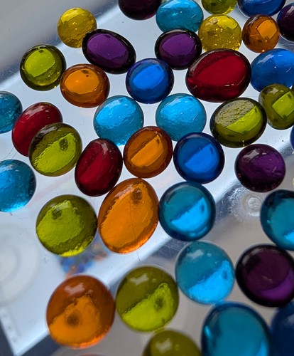 Bullseye rainbow mix - bullseye,