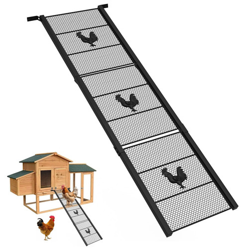 Metal chicken coop ramp - metal,