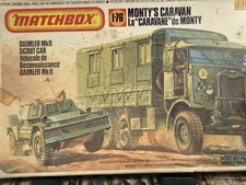 Matchbox Monty's Caravan Model