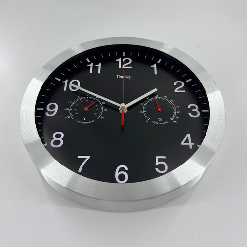 Metal quartz wall - quartz, clock