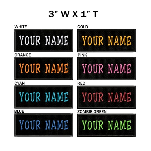 Custom your name patch - custom,