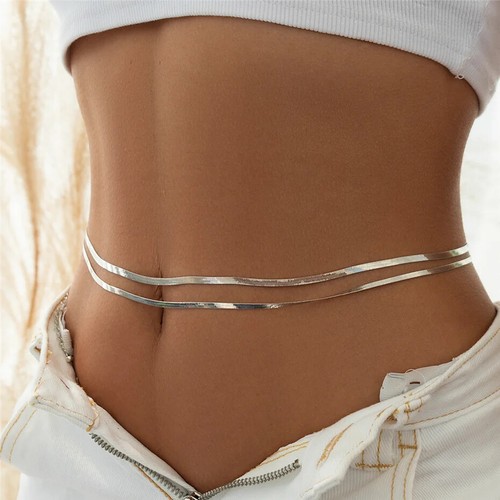 Double waist chain herringbone - double,