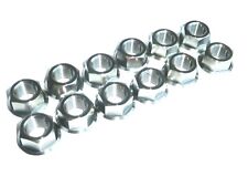  M12X1.25 TITANIUM FLANGED