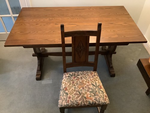 Dining room table - and, chairs