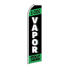 E-Cigs Vapor Sold Here Flag