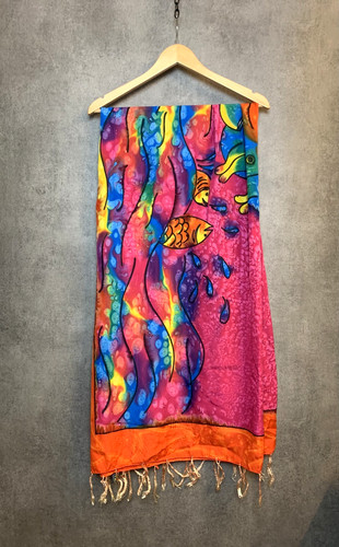 Dolphin fish print - fish,