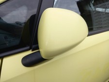 Vauxhall Corsa E 3  DOOR MIRROR ELECTRIC (PASSENGER SIDE) White PAINTED YELLOW